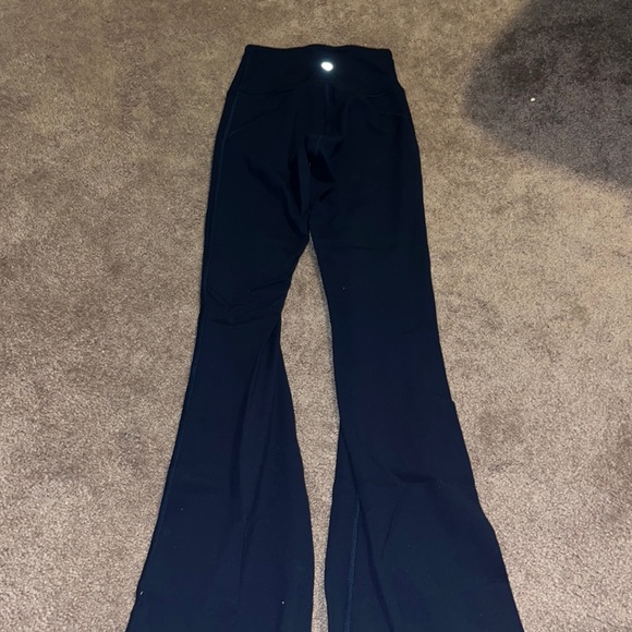 nwt lululemon size 0 navy groove pant flare *nulu - Picture 3 of 5